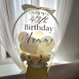 Luxury Personalised Hot Air Balloon Arrangement