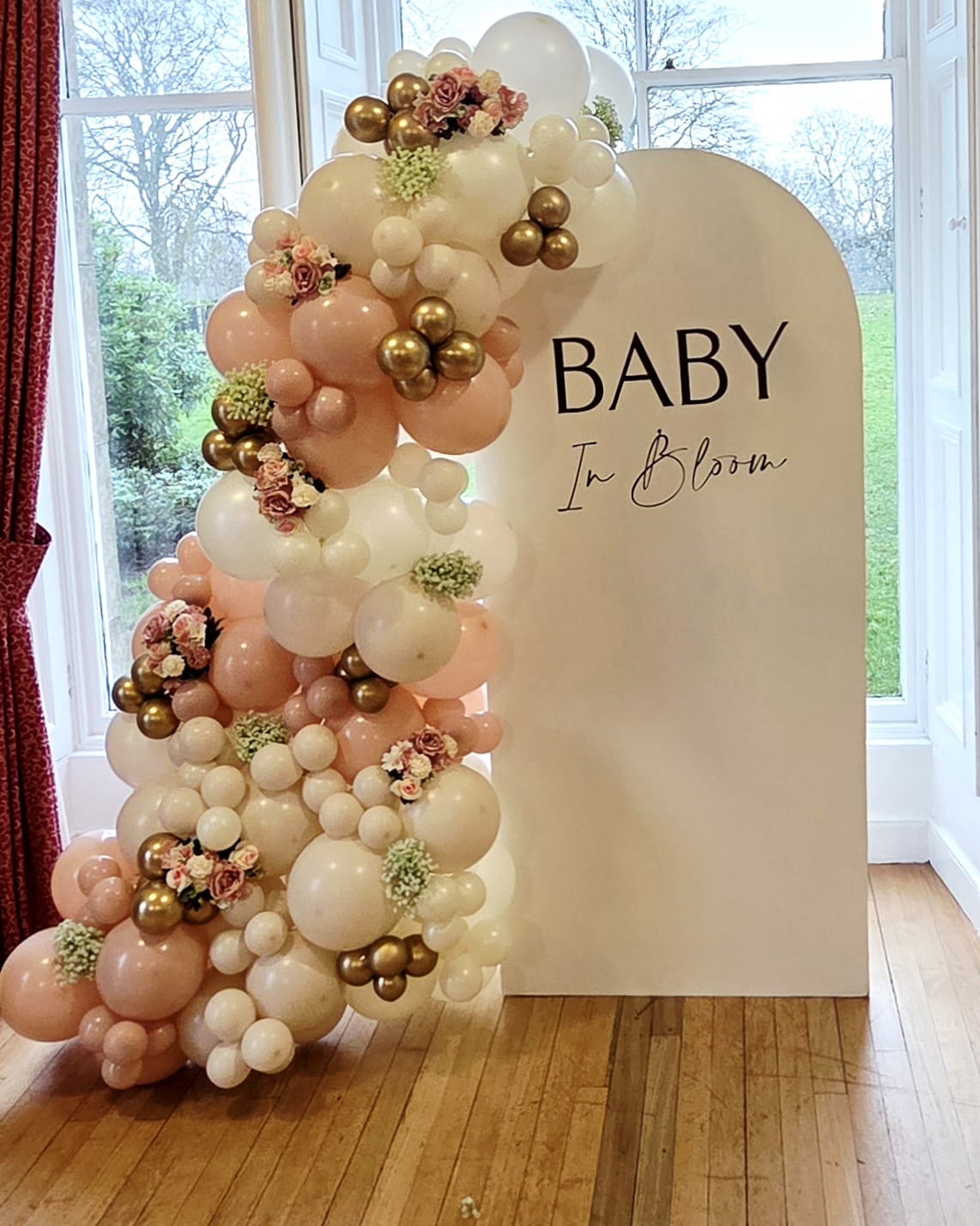 Personalised Sailboard Backdrop Hire & Custom Balloon Display - Image 14