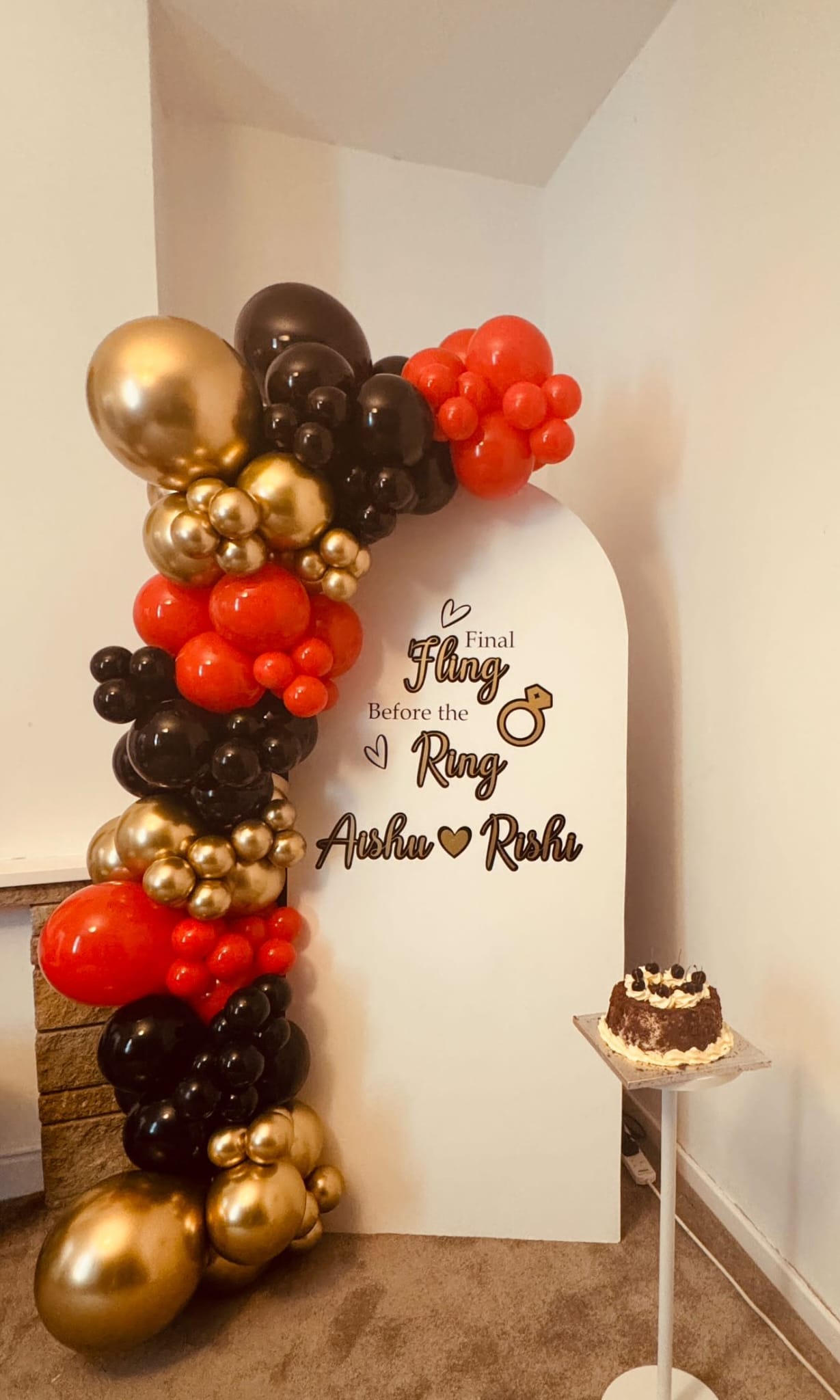 Personalised Sailboard Backdrop Hire & Custom Balloon Display - Image 16