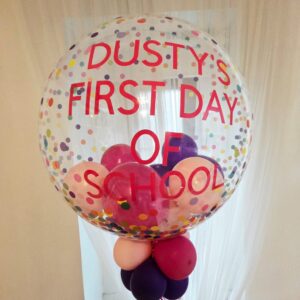 Back to School Bubble Balloons